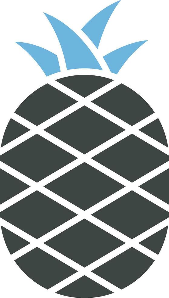 Pineapple icon vector image.