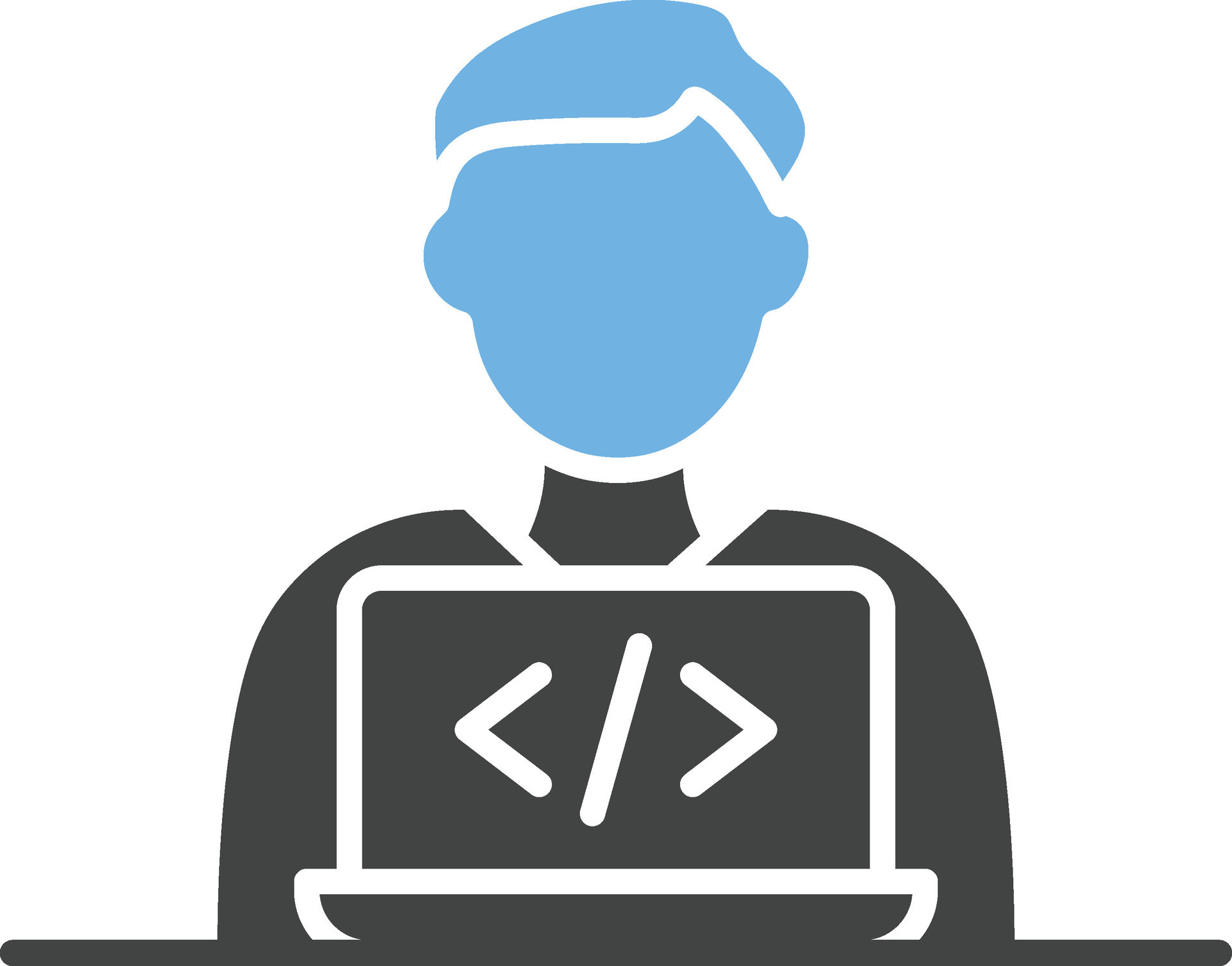 Programmer icon vector image. 36319194 Vector Art at Vecteezy