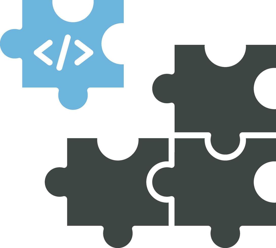 Piece of Code icon vector image.