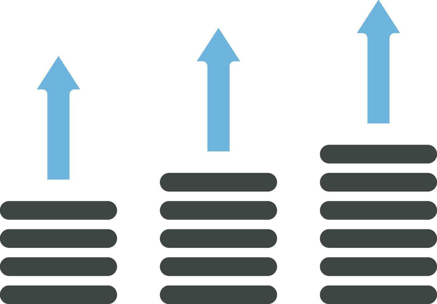 Business Growth icon vector image.