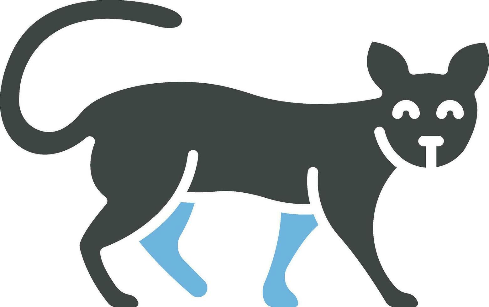 Cat icon vector image.