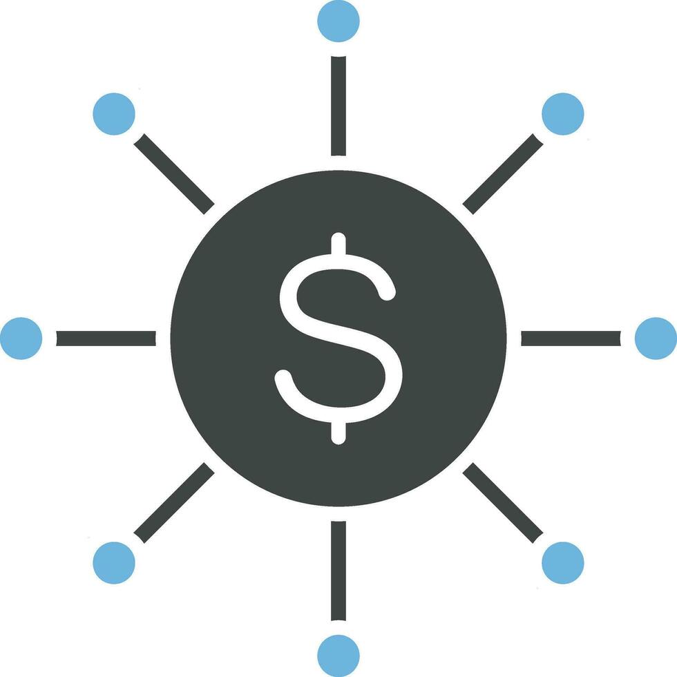 Cash Distribution icon vector image.