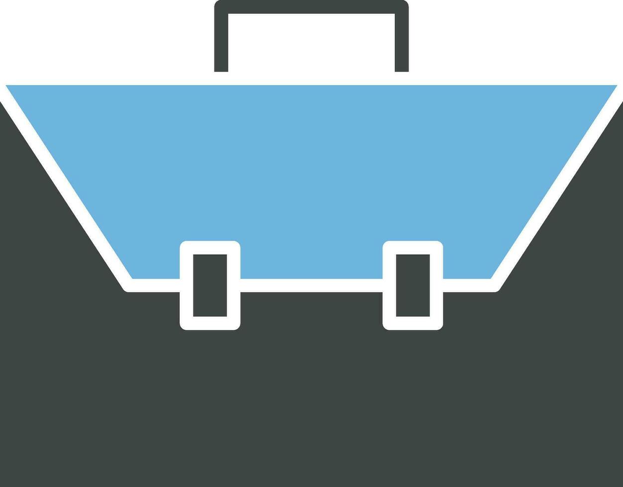 Suitcase icon vector image.