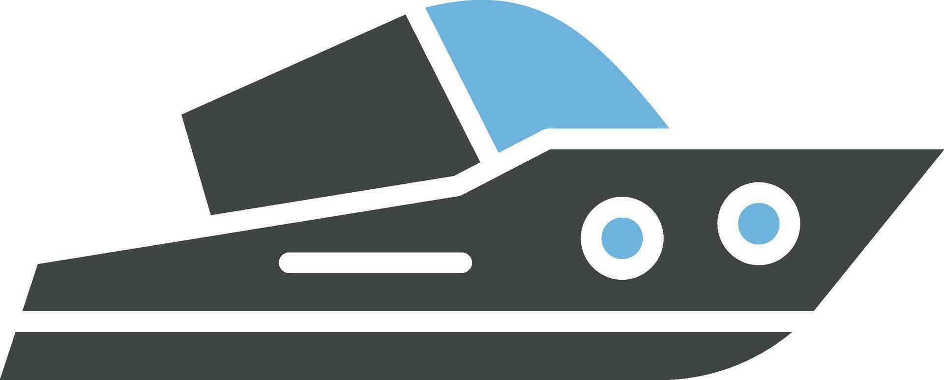 Yacht icon vector image.