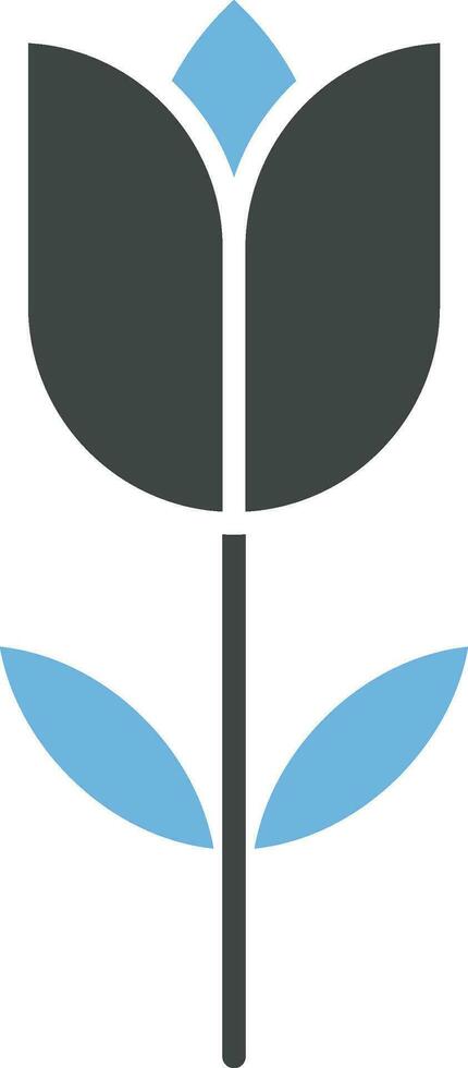 Tulip icon vector image.