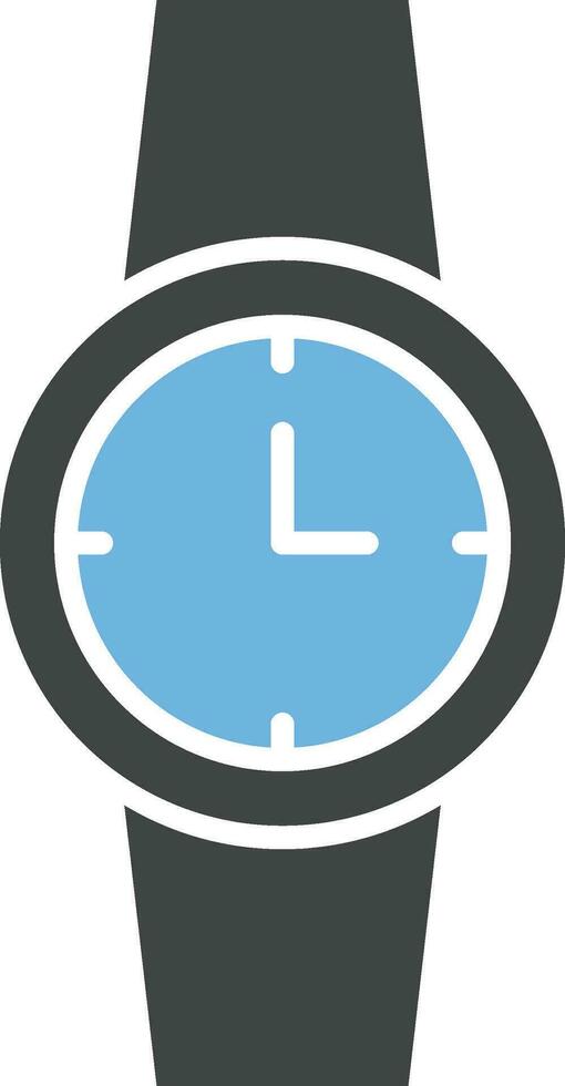 Watch icon vector image.