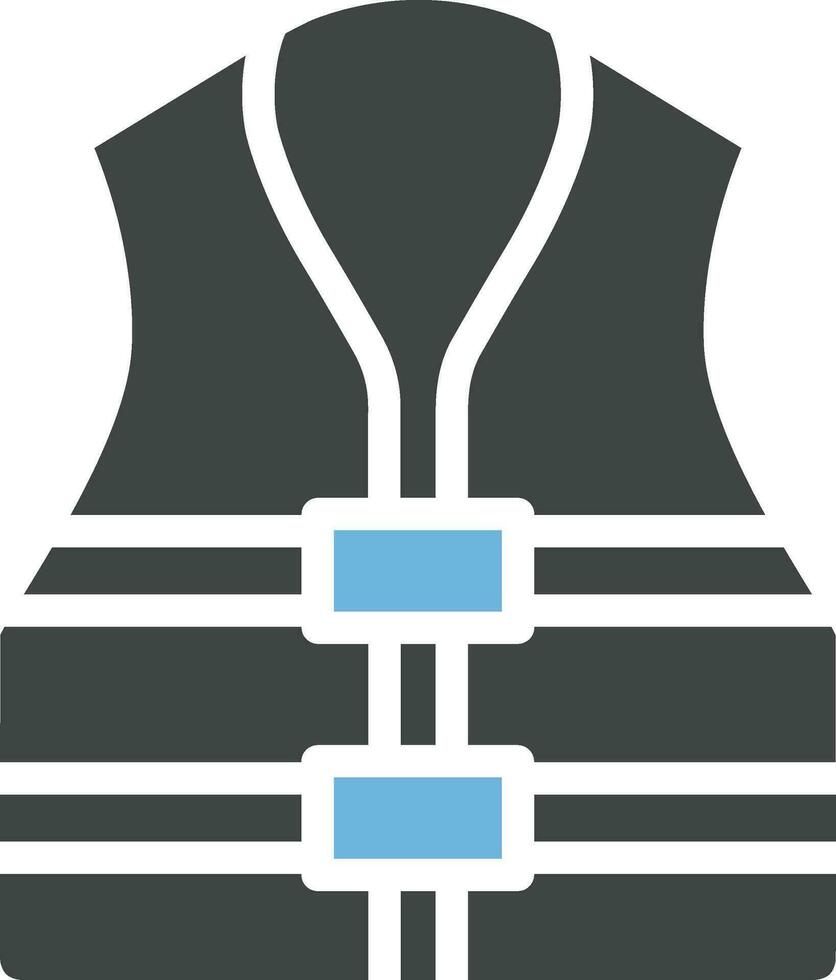 Life Jacket icon vector image.