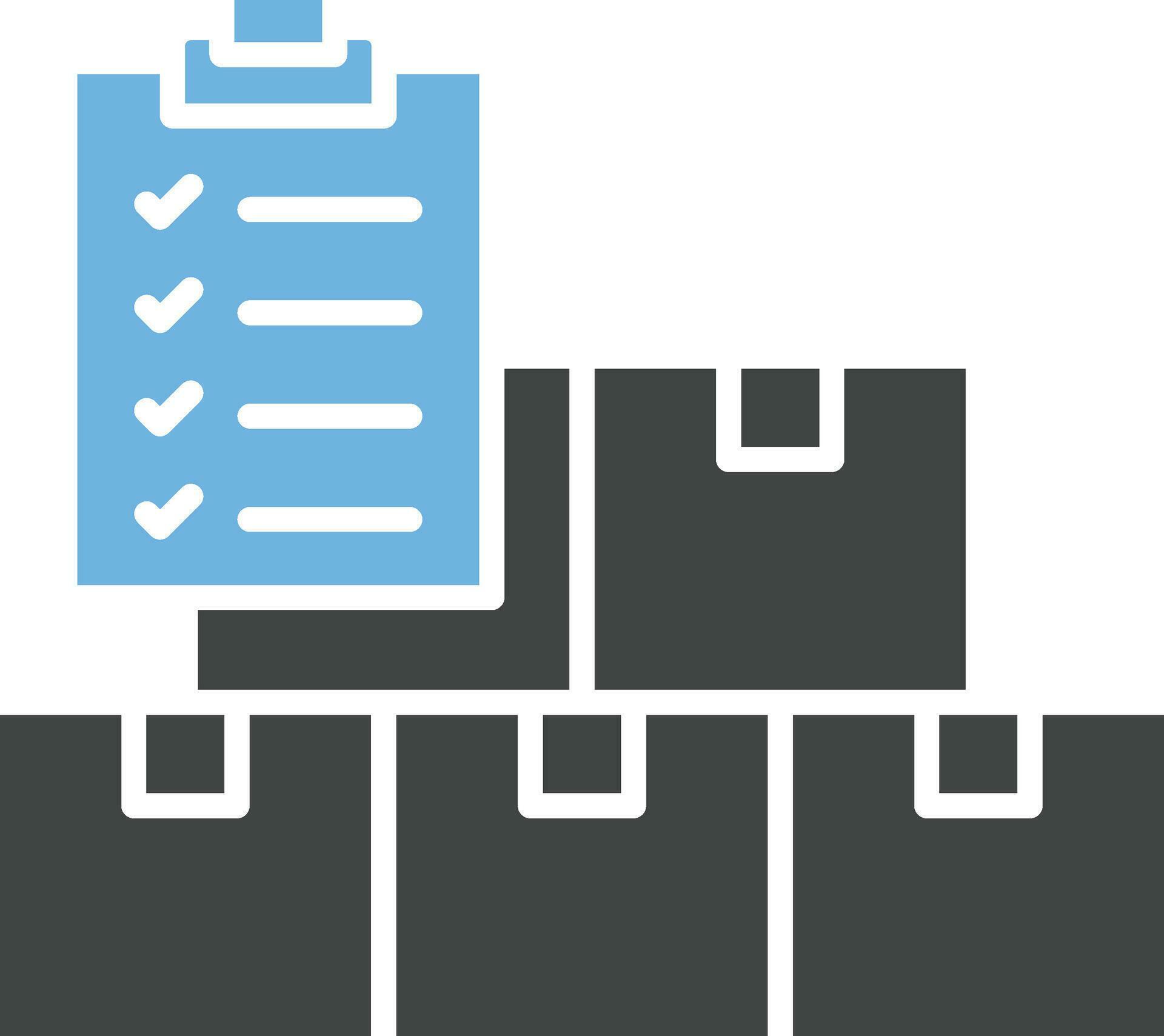 Inventory Management icon vector image. 36319402 Vector Art at Vecteezy