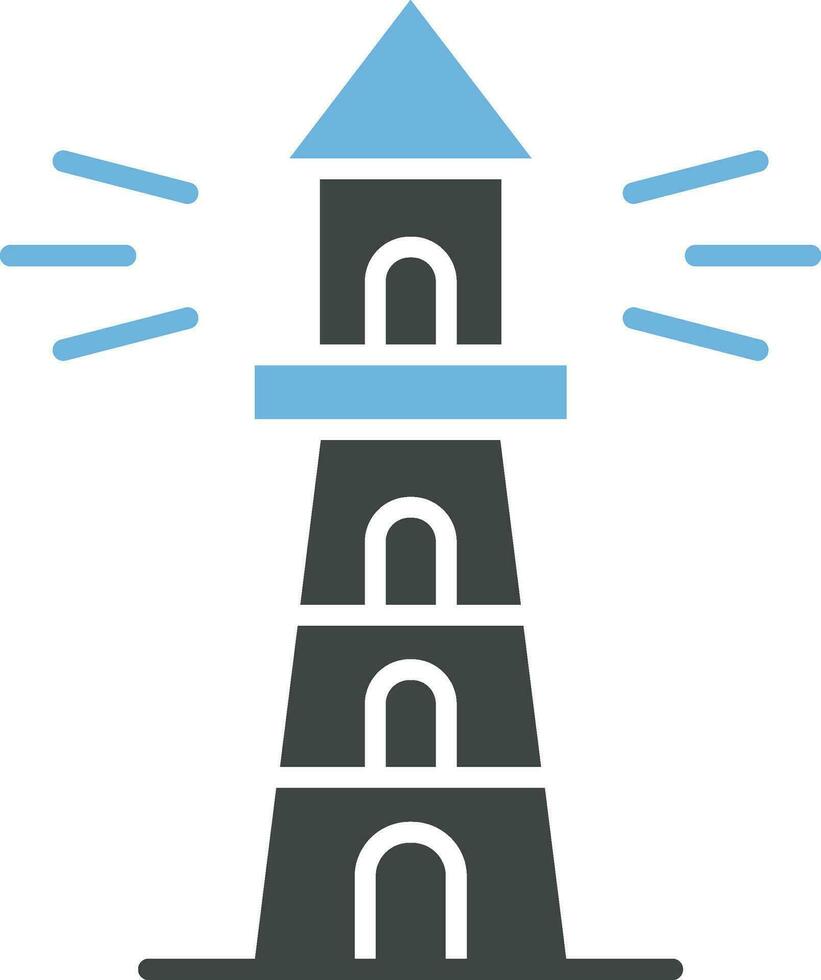 Lighthouse icon vector image.