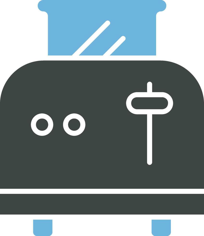 Toaster icon vector image.