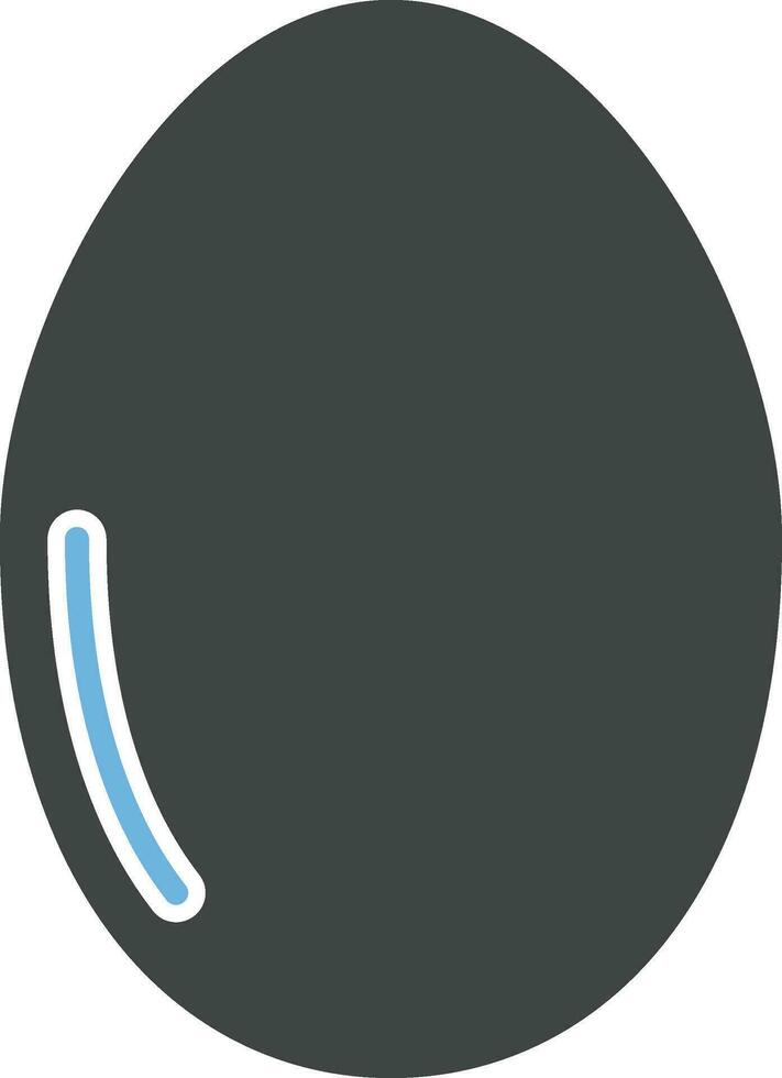 Egg icon vector image.