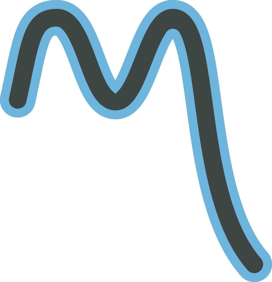 Part Alternation Mark icon vector image.
