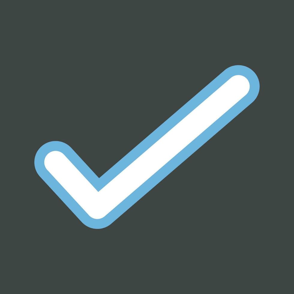 Check Box with Check icon vector image.