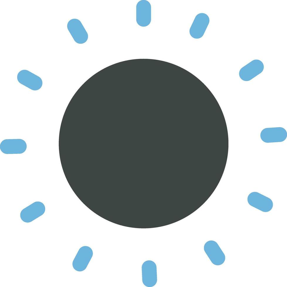 Dim Button icon vector image.