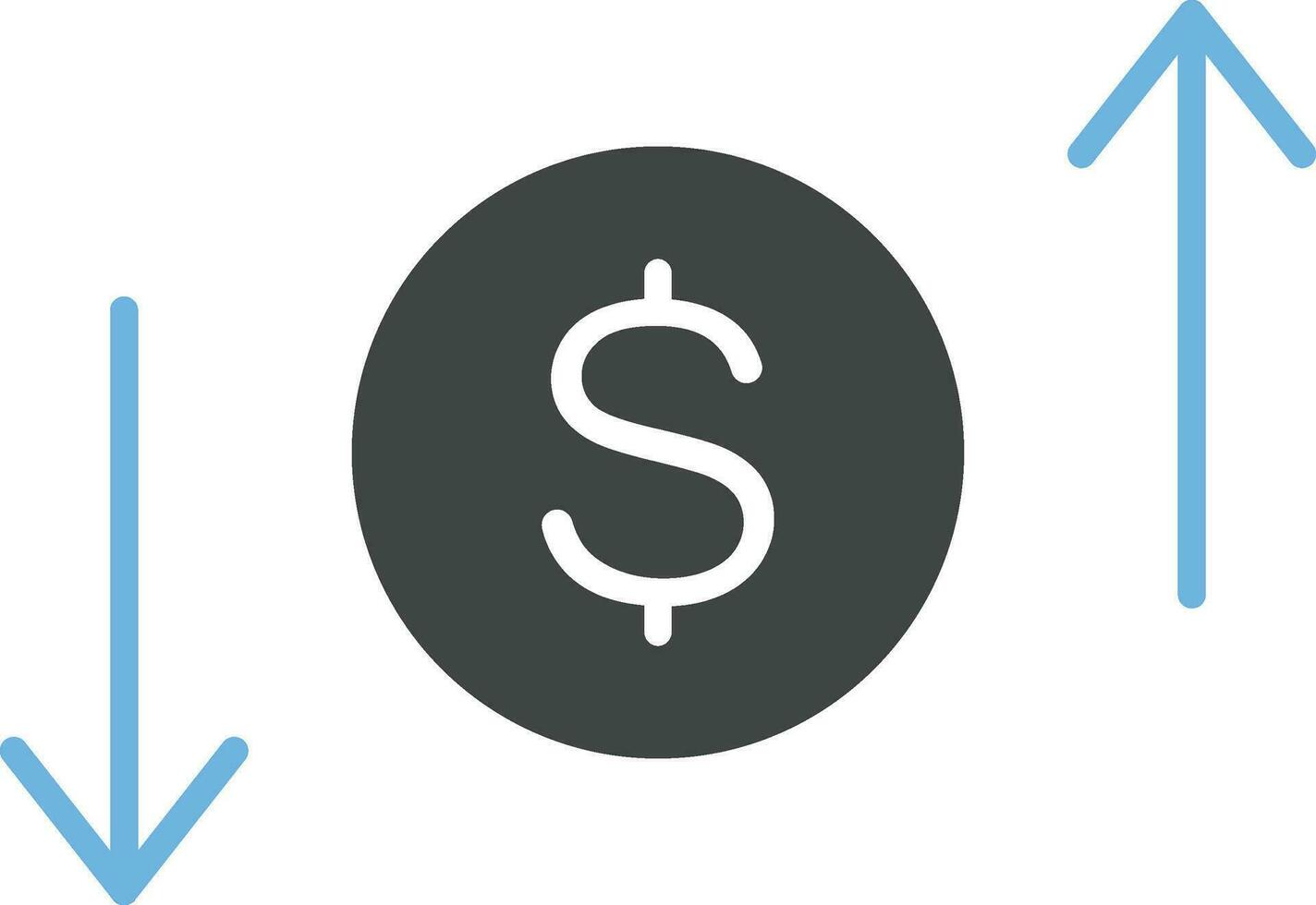 Profit Loss icon vector image.