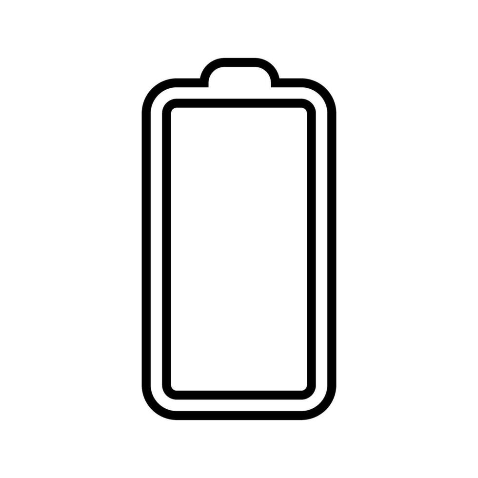 Battery charge icon vector. indicator battery illustration symbol. accumulator logo. vector