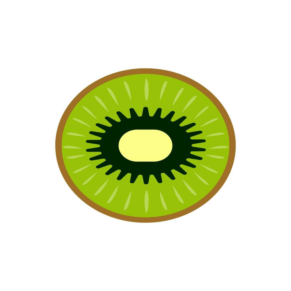 Kiwi icon vector. Fruits illustration sign. Vitamins symbol. Vegetarian logo. Food mark. vector