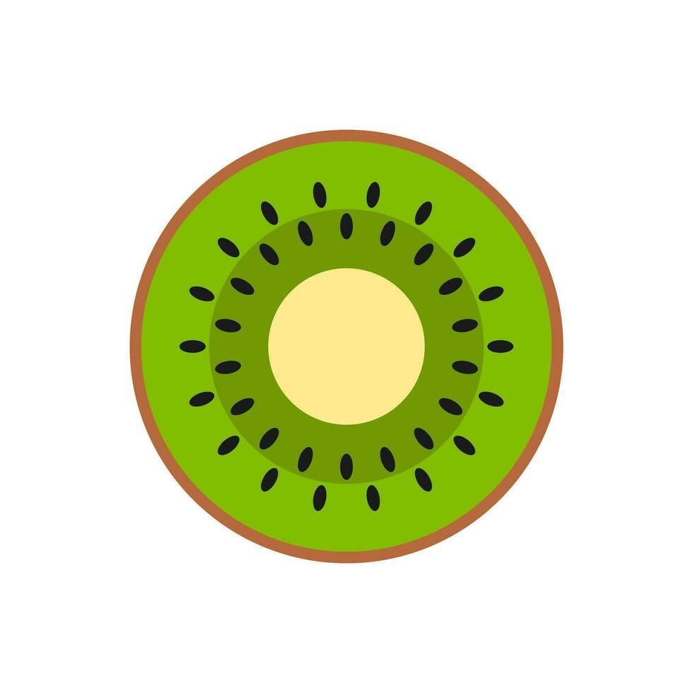 Kiwi icon vector. Fruits illustration sign. Vitamins symbol. Vegetarian logo. Food mark. vector