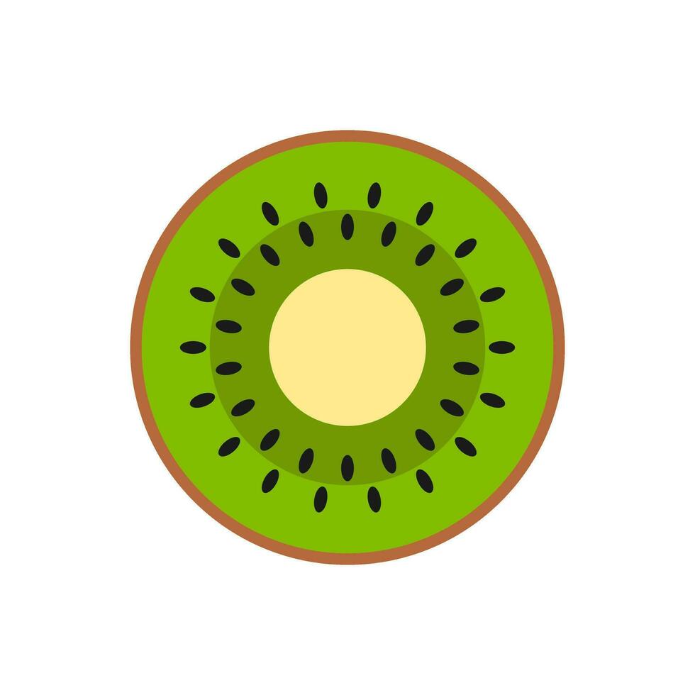 Kiwi icon vector. Fruits illustration sign. Vitamins symbol. Vegetarian logo. Food mark. vector