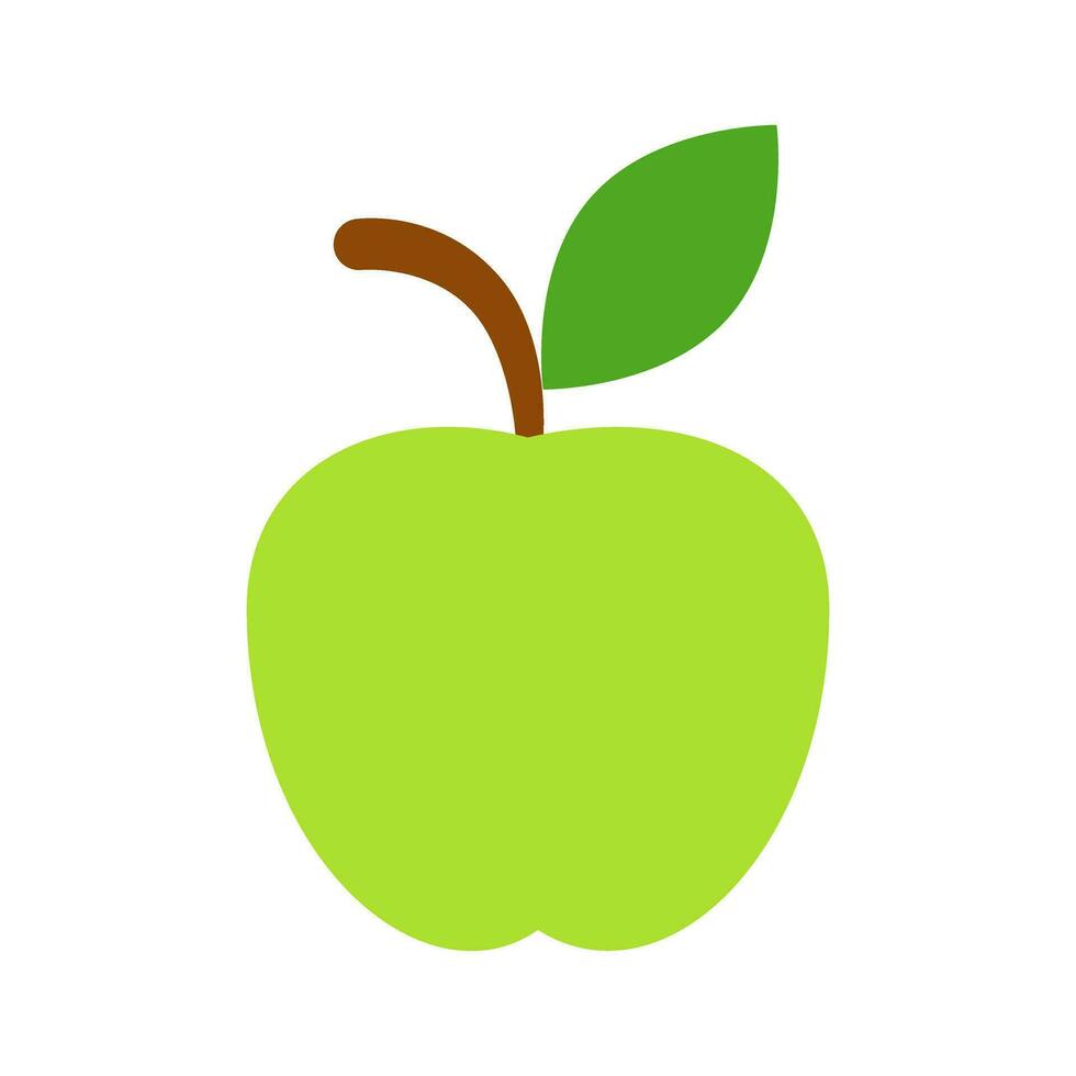 Apple icon vector. Fruits illustration sign. Vitamins symbol. Vegetarian logo. Food mark. vector
