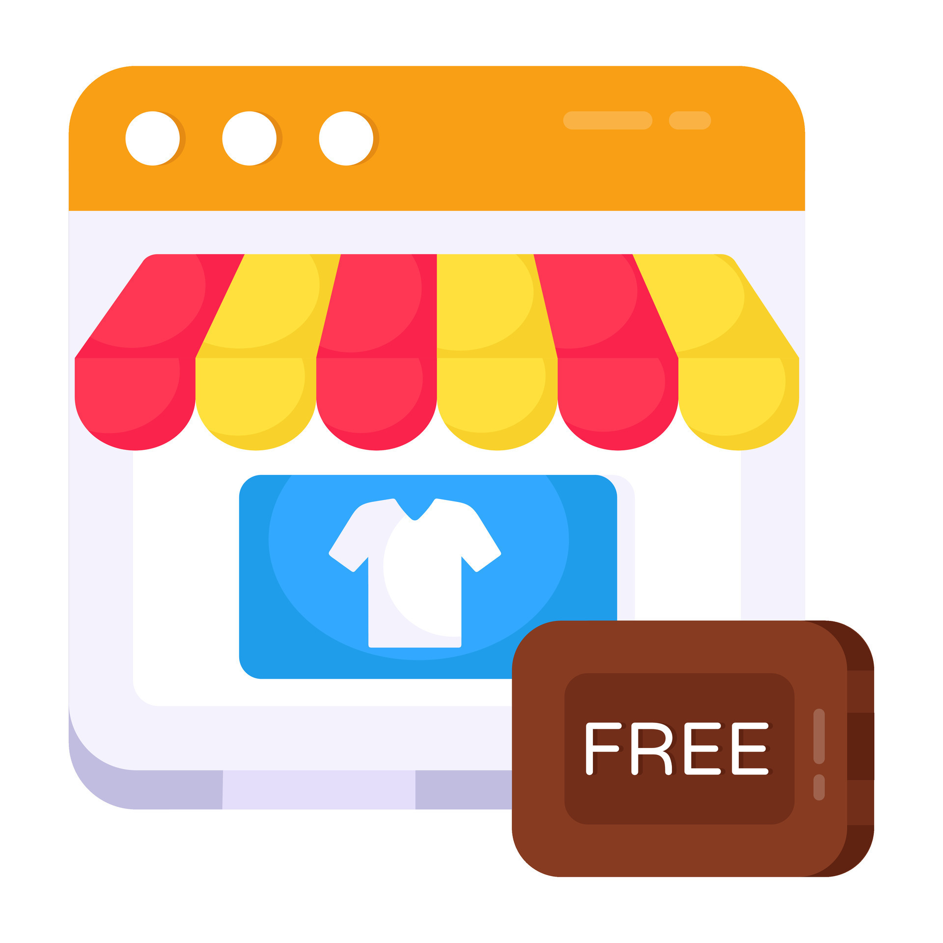 Unique design icon of shopping website 36321529 vector art at vecteezy