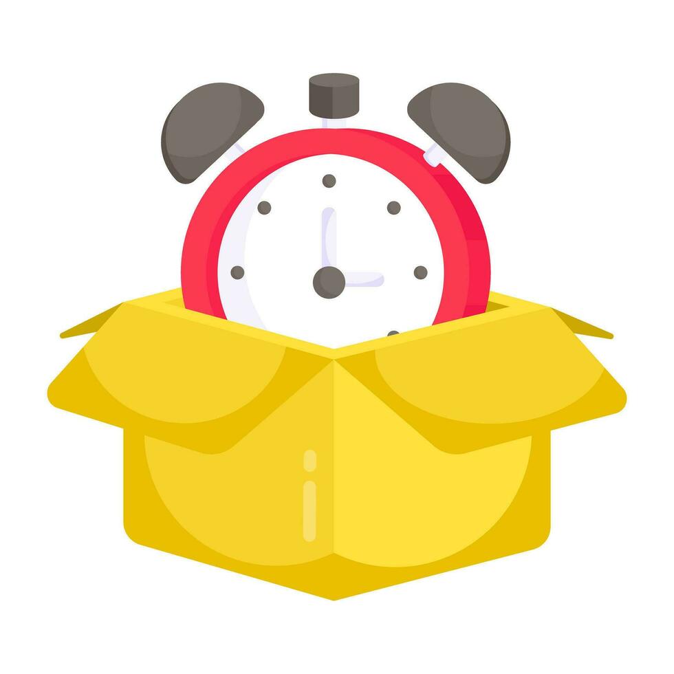 Perfect design icon of delivery time vector