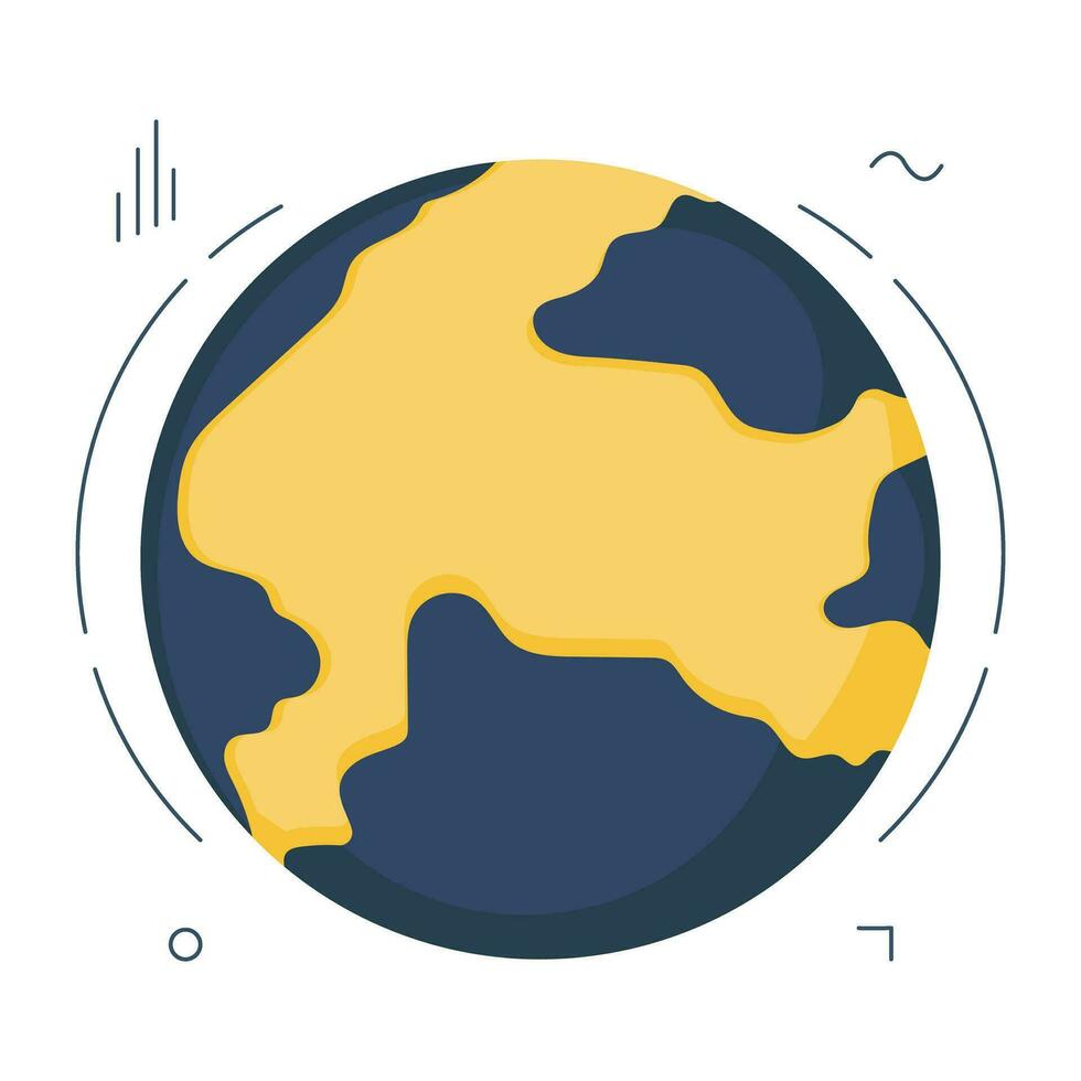 Premium download icon of earth vector