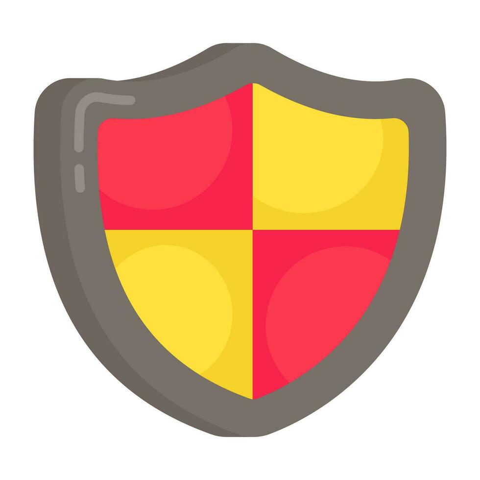 Creative design icon of security shield vector