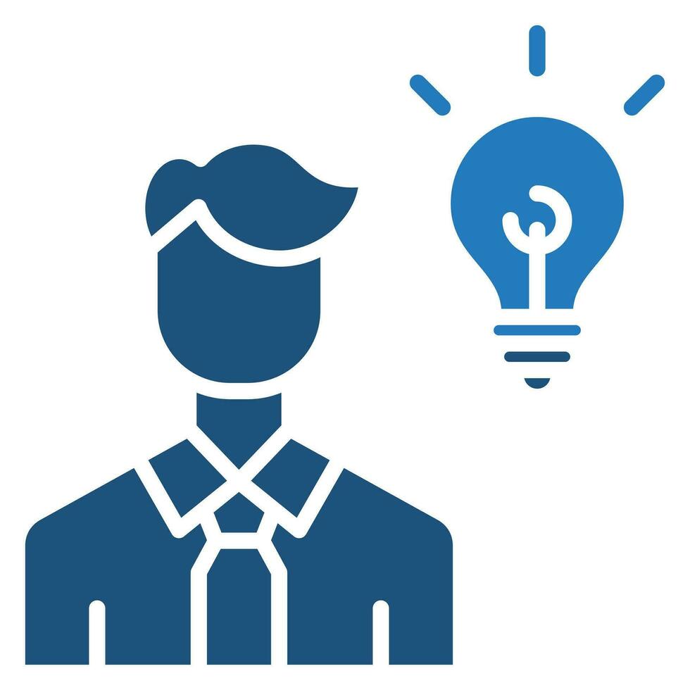 Expert Knowledge icon line vector illustration