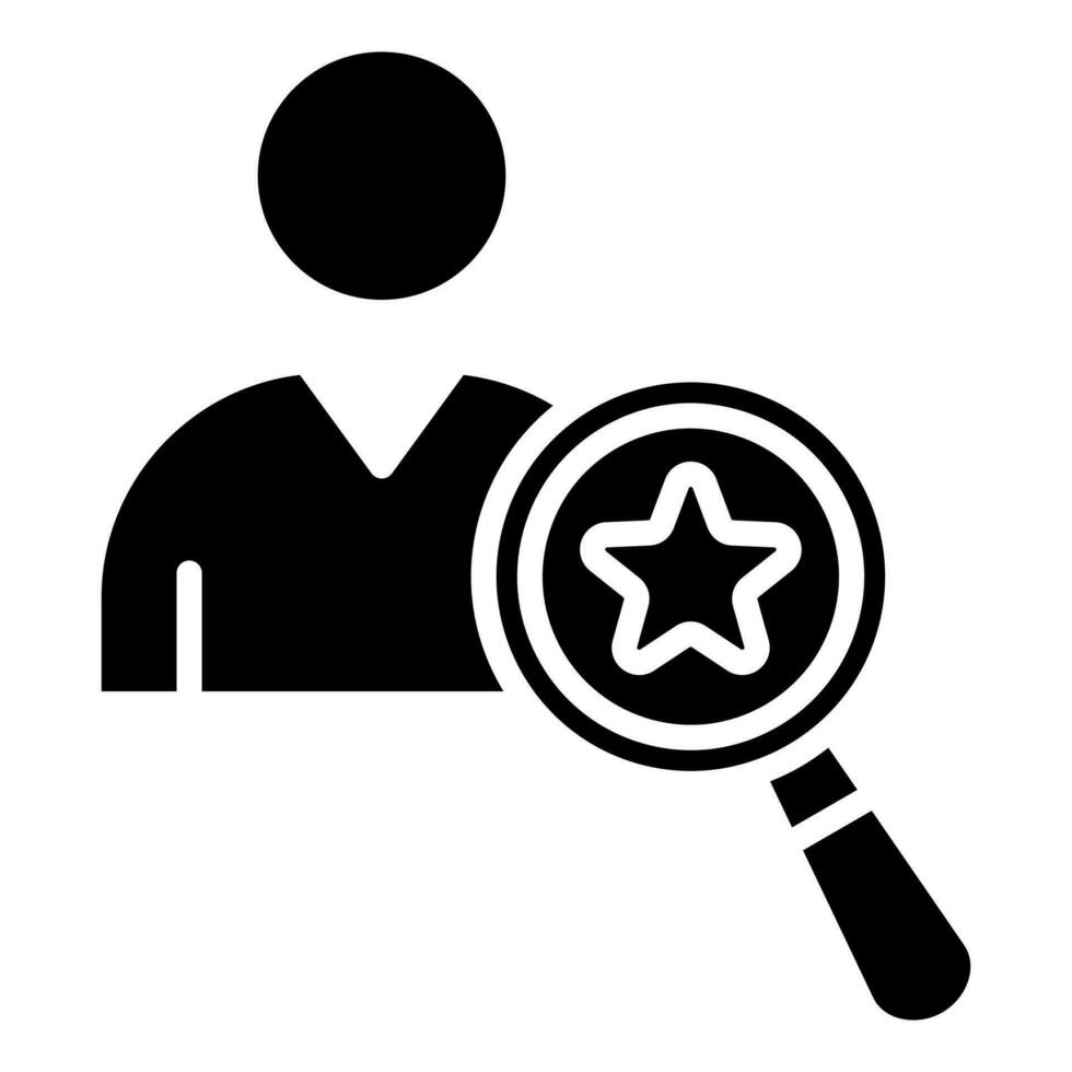 Talent Assessment icon line vector illustration