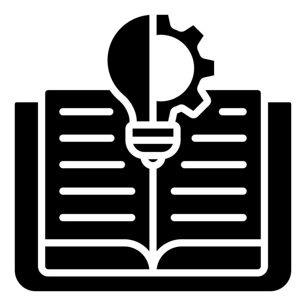 Learning and Development icon line vector illustration