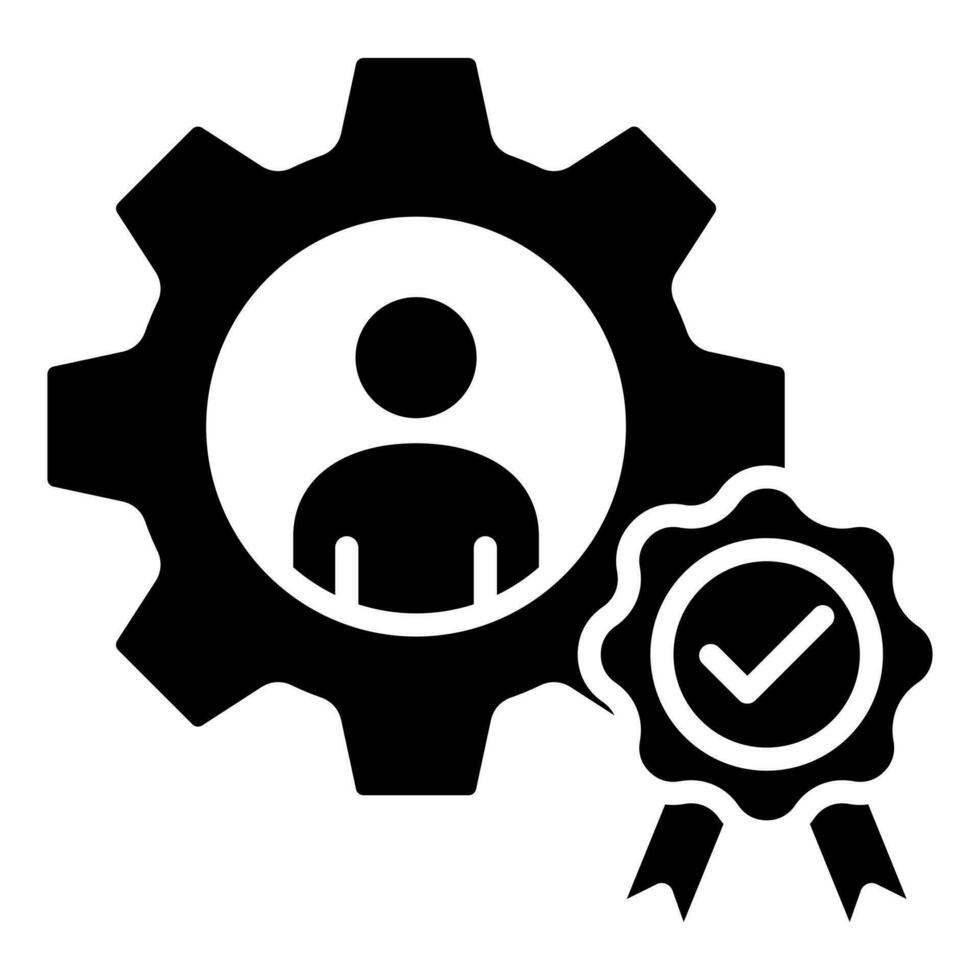 Competence Standards icon line vector illustration