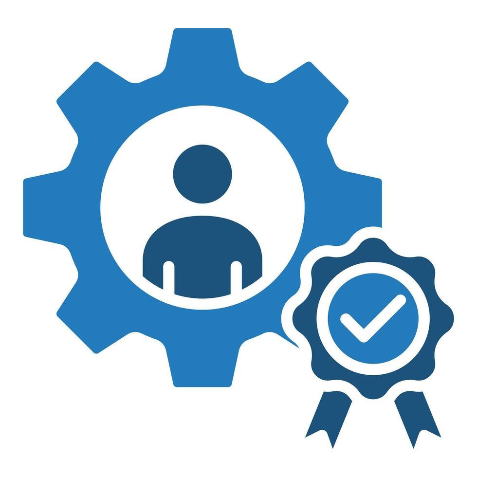 Competence Standards icon line vector illustration