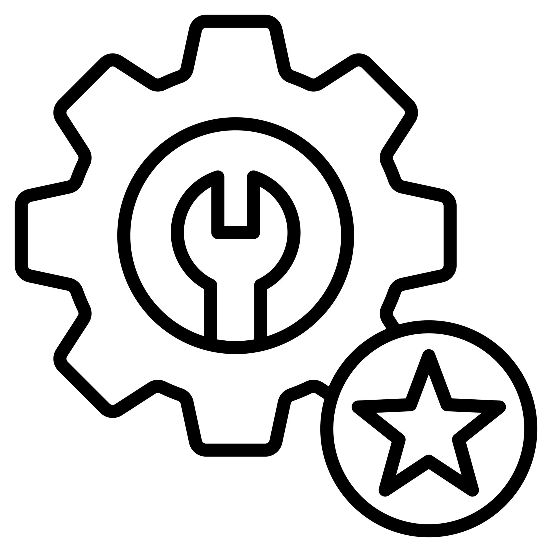 técnico habilidades icono línea vector ilustración 36322918 Vector en ...