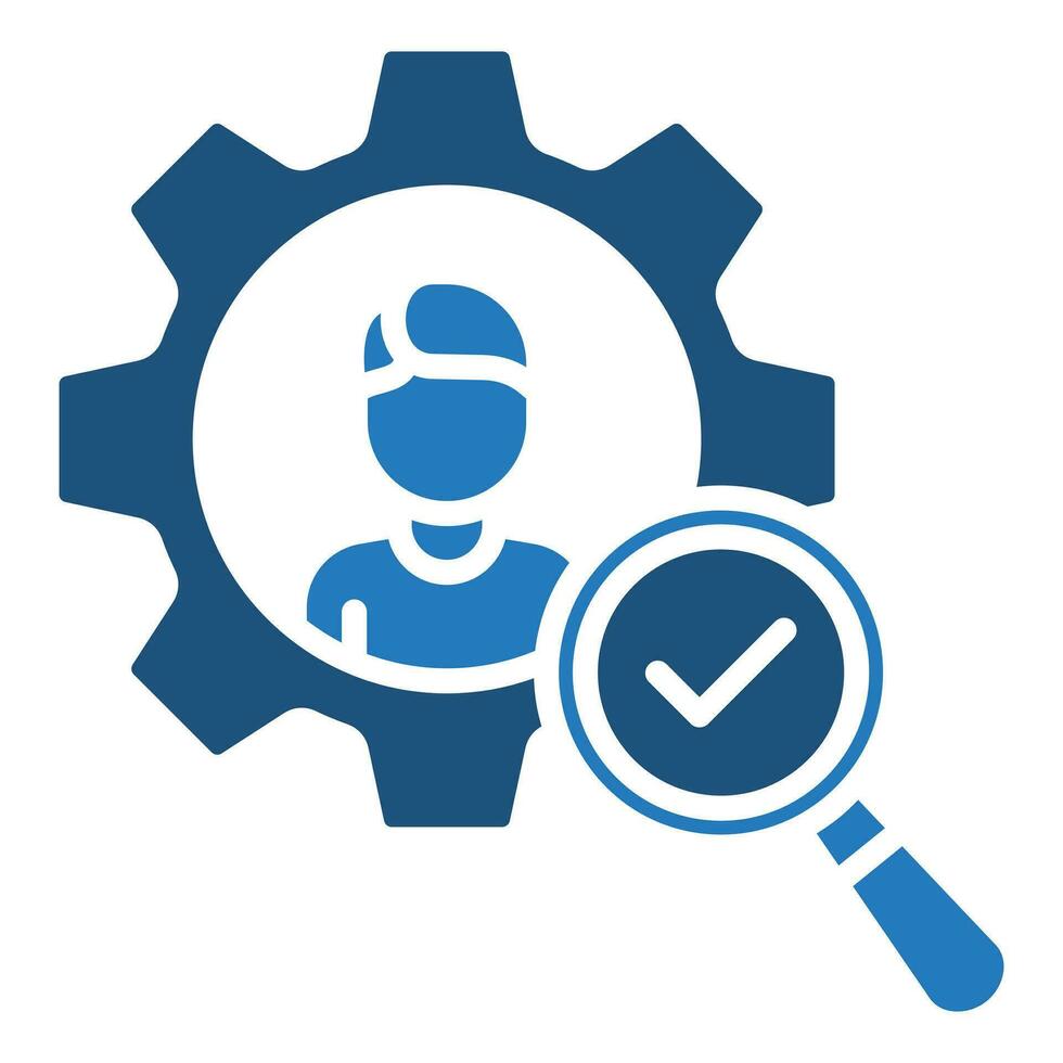 Competence Assessment icon line vector illustration