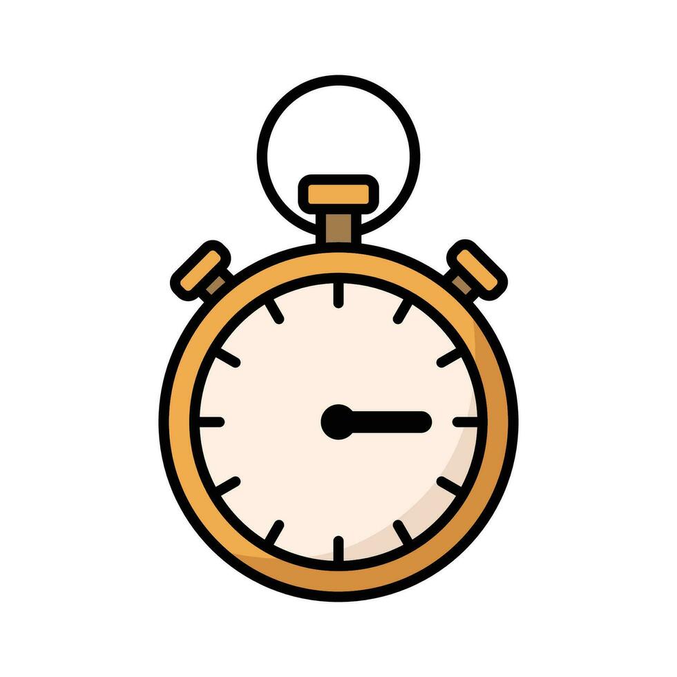 stopwatch icon vector design template simple and clean
