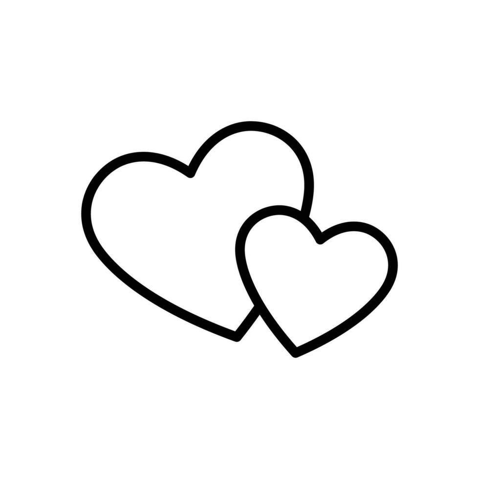 valentine icon vector design template simple and clean