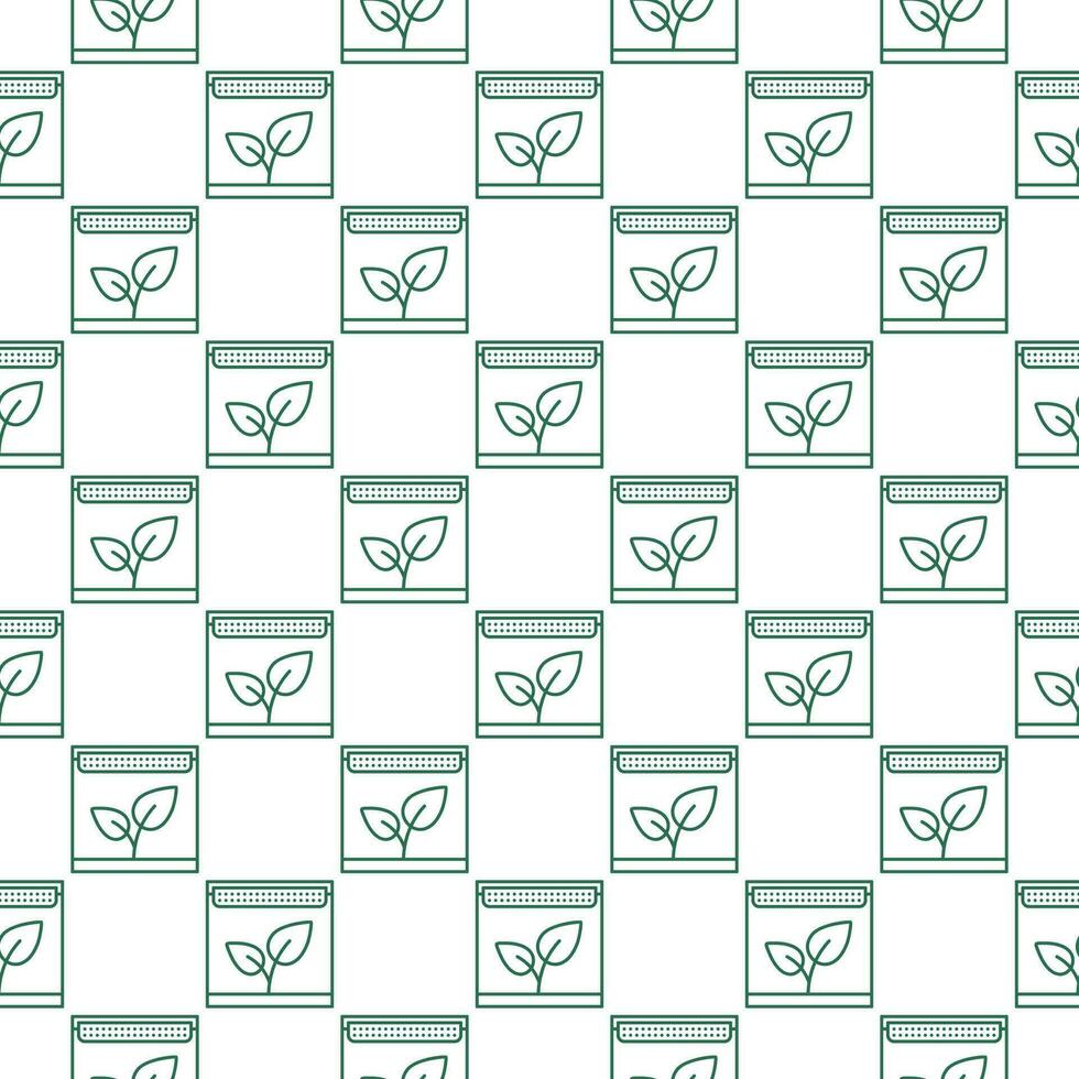 Phyto Lamp vector Grow Light linear seamless pattern
