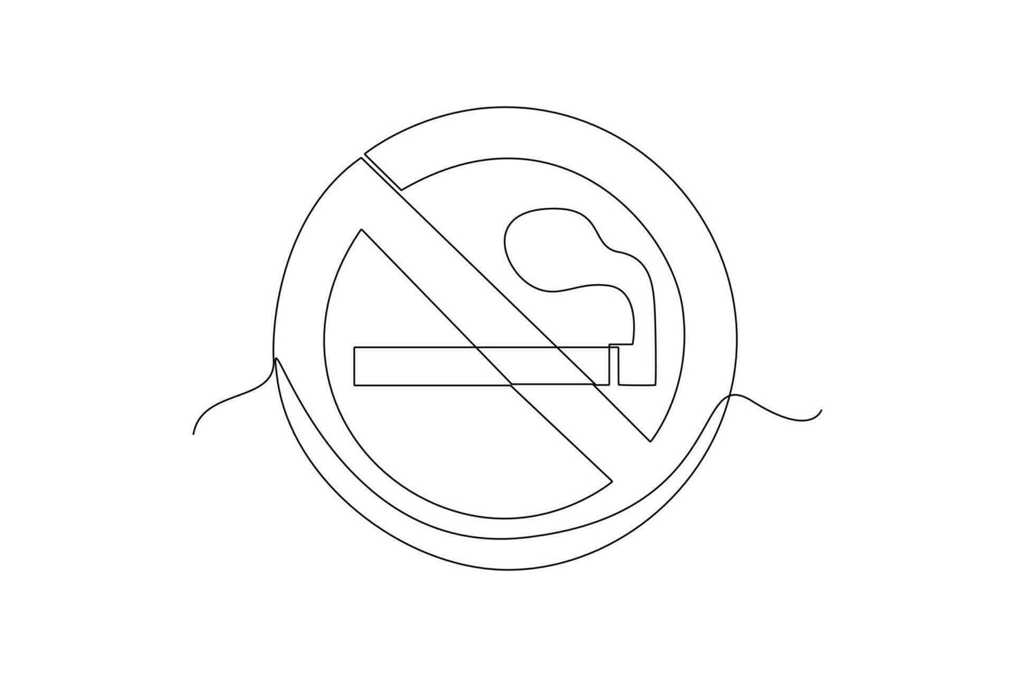 One continuous line drawing of Shopping center or mall information concept. Doodle vector illustration in simple linear style.