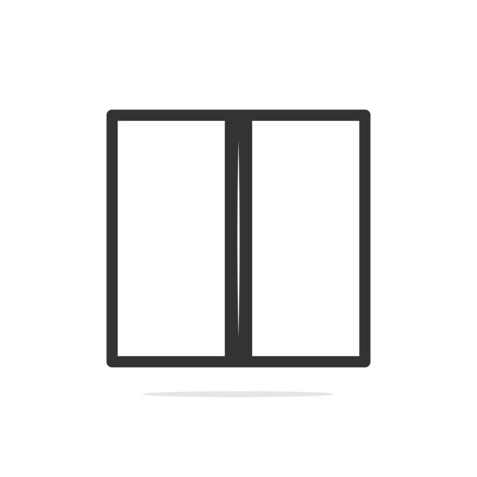 Cardboard Boxes top View vector illustration. Business and cargo object icon concept. Delivery cargo closed boxes vector design with shadow. Empty closed cardboard box icon design.