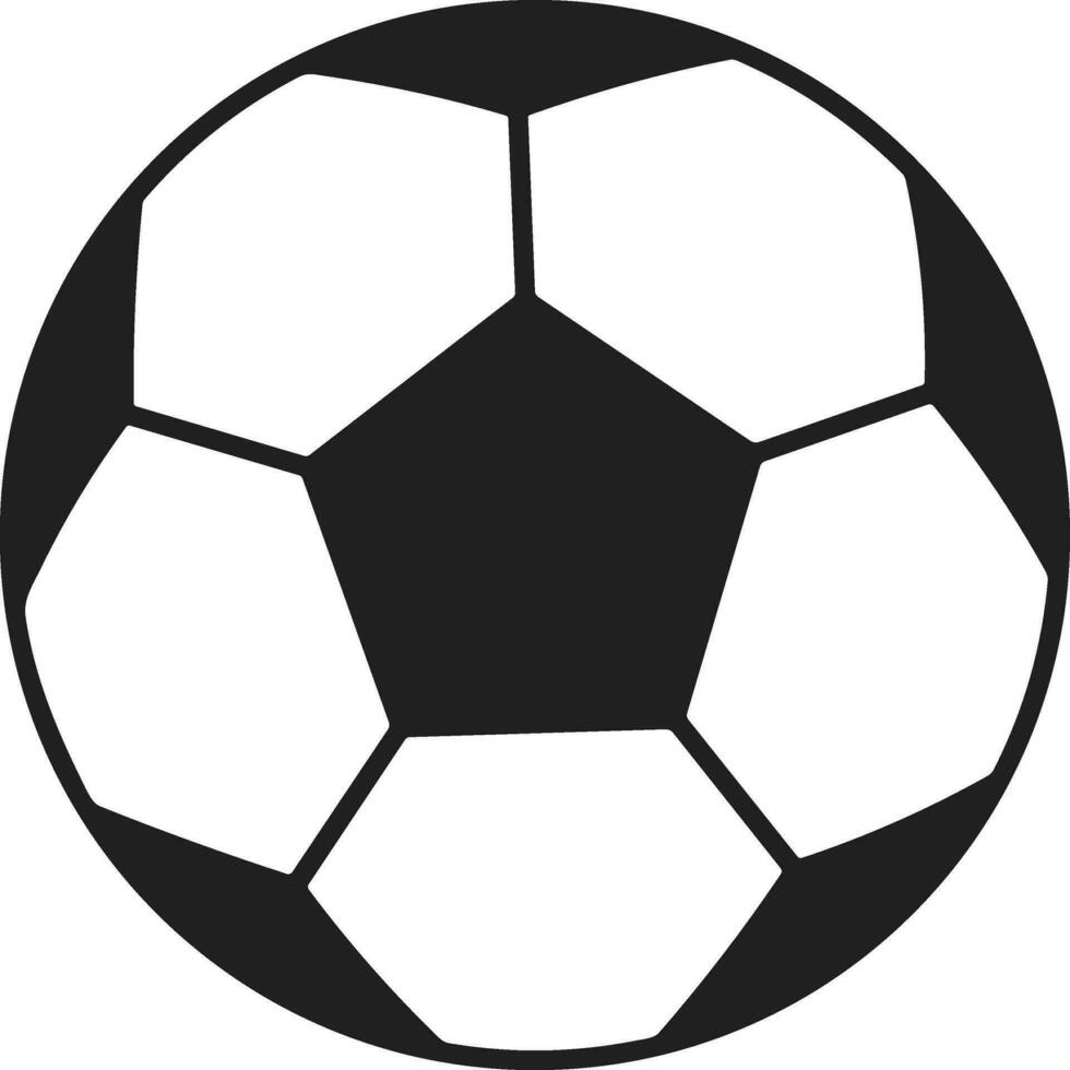 Soccer ball. Football ball realistic. Mockup of sports element vector illustration