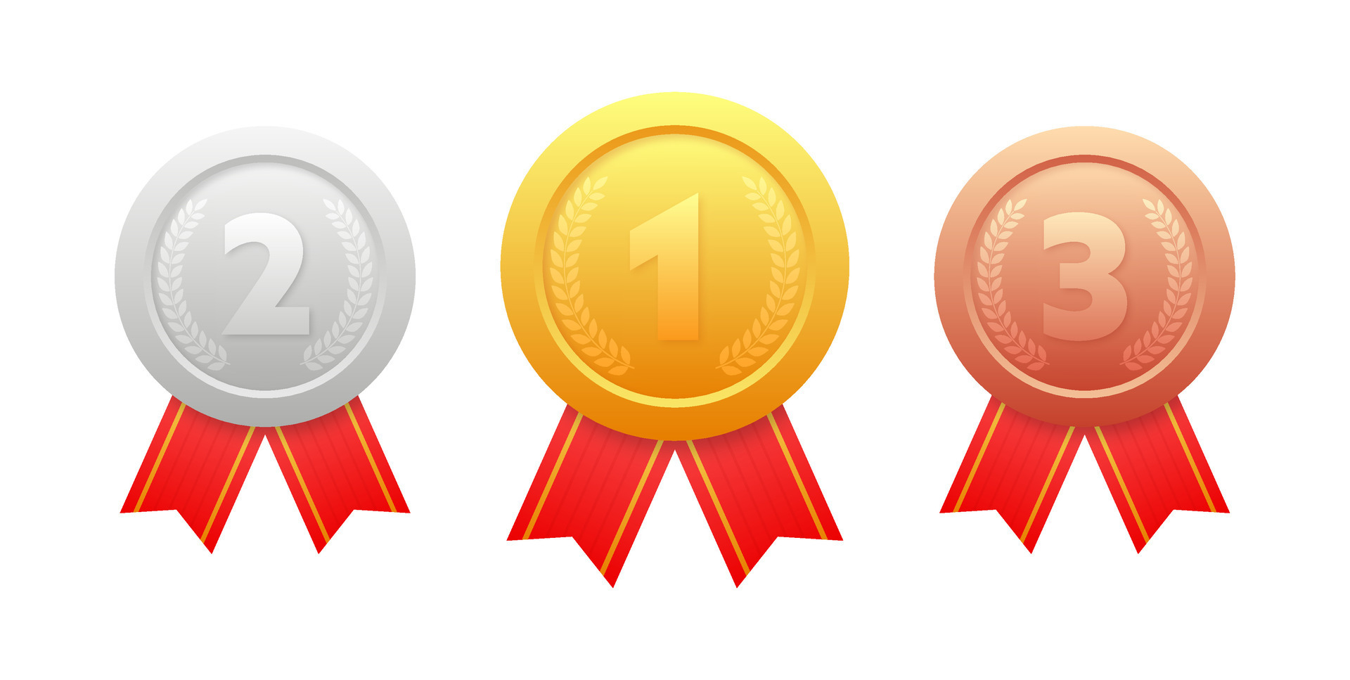 ganador medalla. premio signo. logro insignia. dorado estampilla. mejor