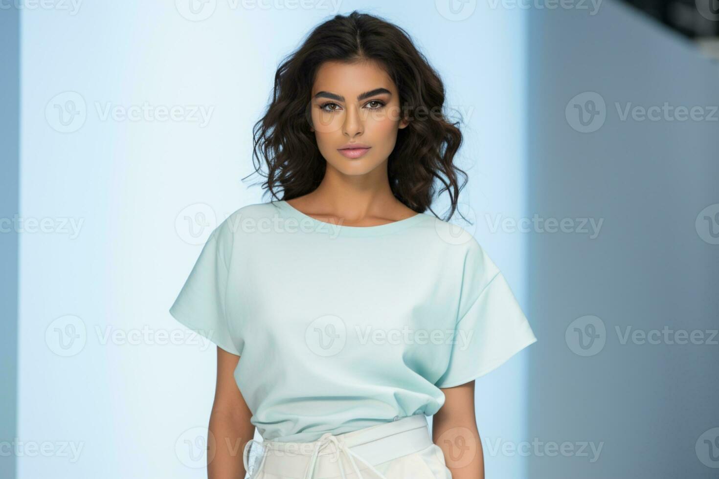 AI generated photo Latina female model runway model 36324642 Stock