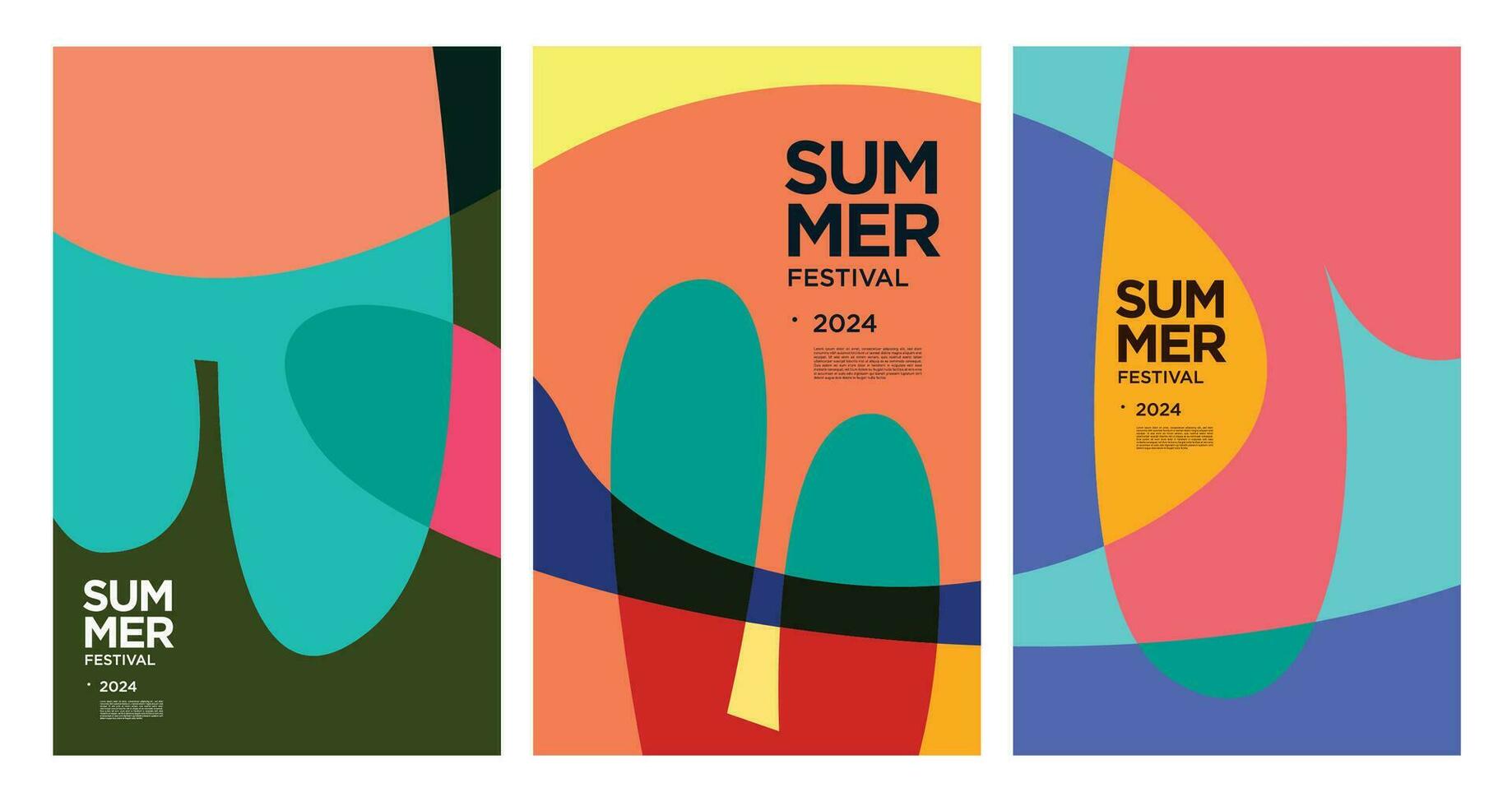 Vector Colorful liquid and fluid background for summer collection