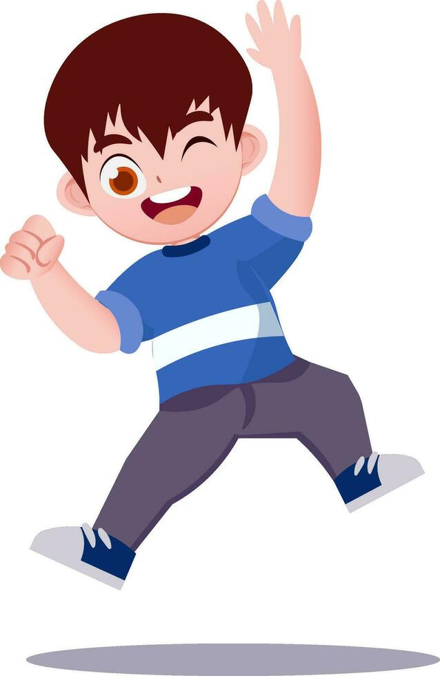 cute children  cartoon style vector