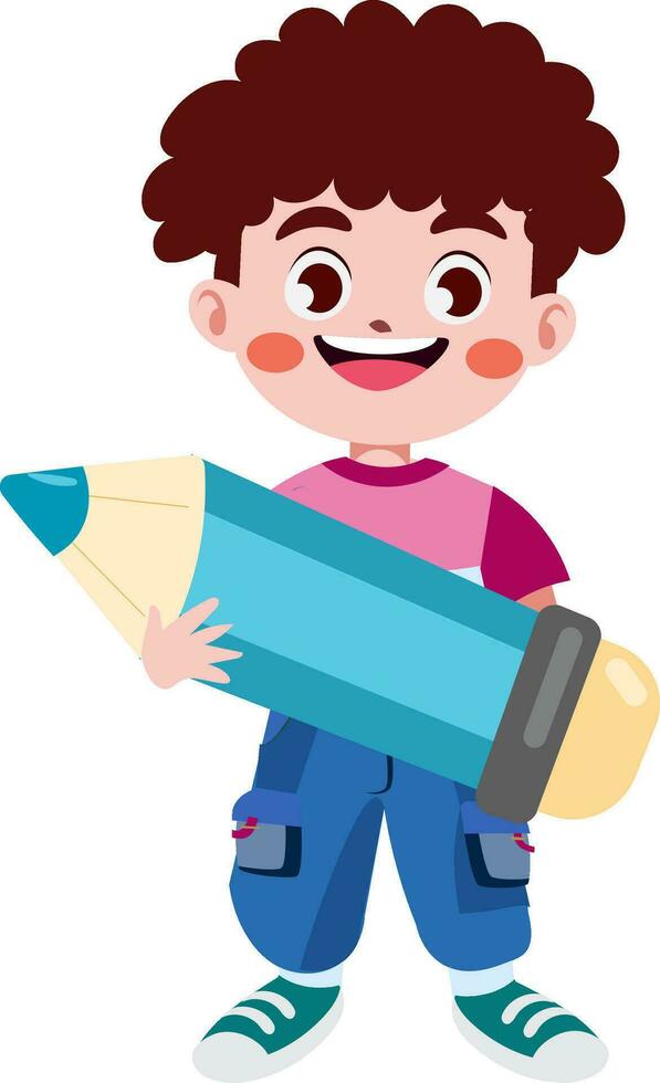 cute children  cartoon style vector