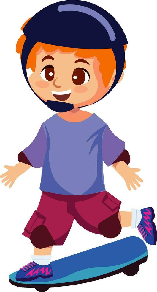 linda niños dibujos animados estilo vector