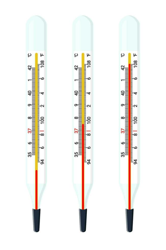 realistic thermometer illustration design, perfect for healcare theme vector
