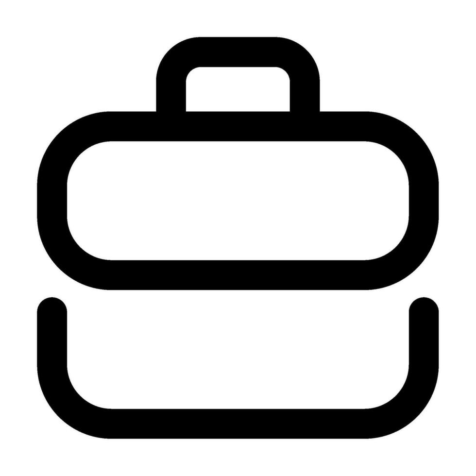 Briefcase Icon Illustration for web, app, infographic, etc vector