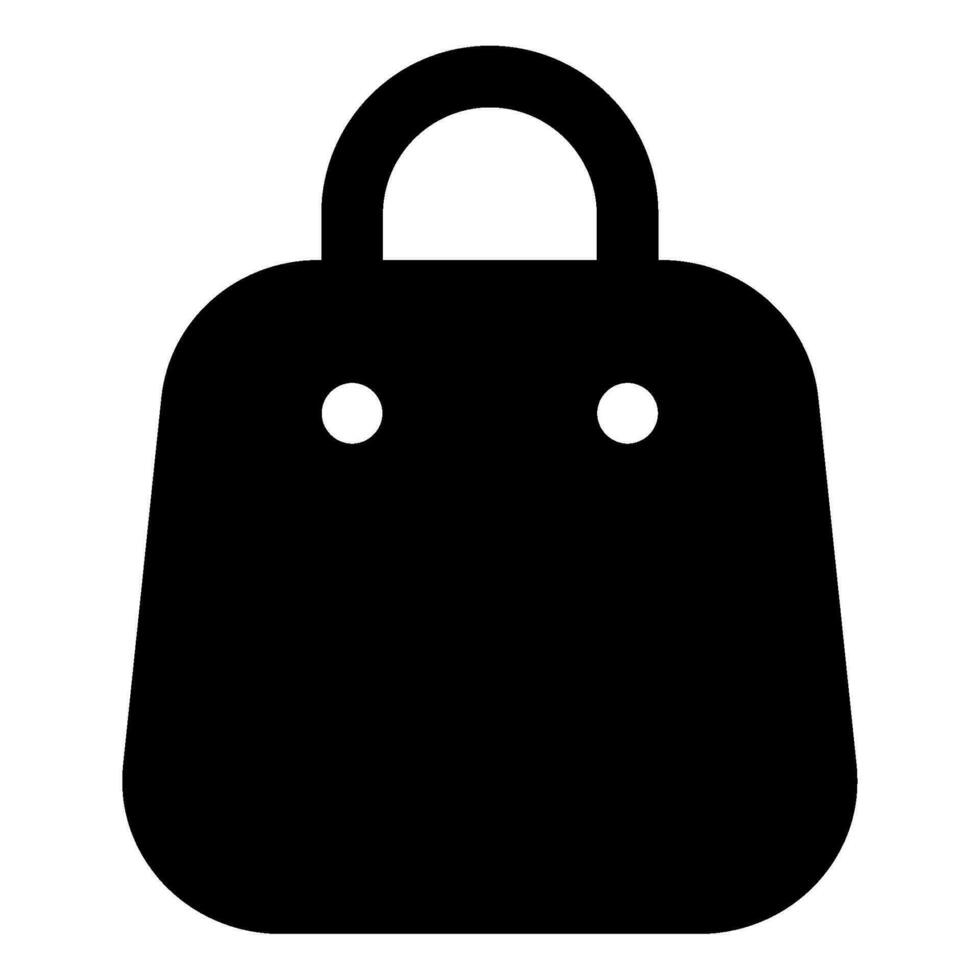 compras bolso icono ilustración para web, aplicación, infografía, etc vector